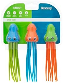 Speedy Squid Dalış Figür Seti, 3'lü Set 16,8 x 4,5 x 4,5 cm