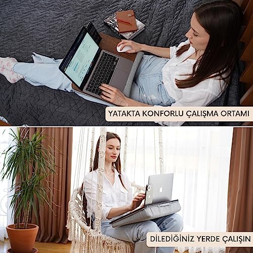 - LS011 Minderli 13" ve 15.6" Laptop Sehpası