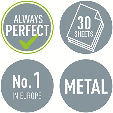 30 Sayfa Kapasiteli Delgeç, Siyah