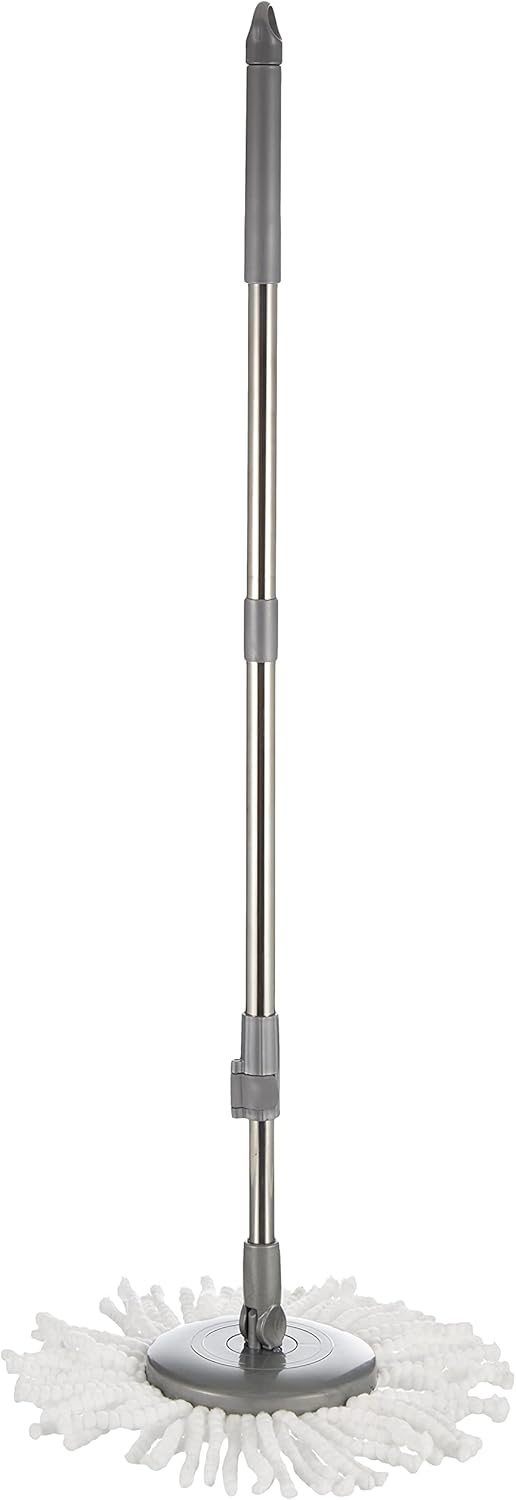 Döner Başlıklı Uzayabilen Saplı Püsküllü Mop, Çok Renkli, Medium