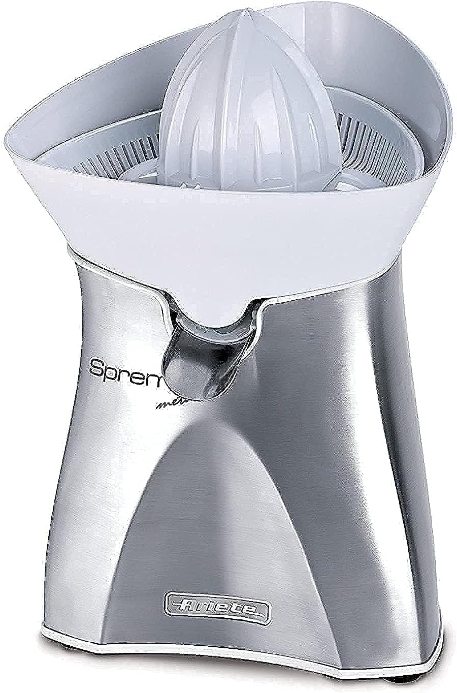 Ariete Spremi Metal Narenciye Sıkacağı 0407/00 - 60 Watt, Koruma Kapağı, Damlama Önleyici Ağız, Kolay Temizleme