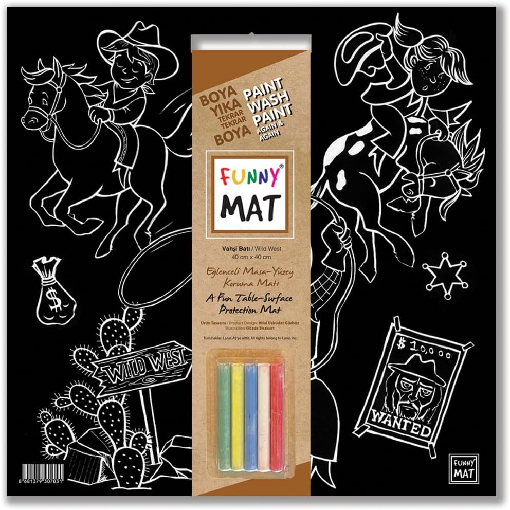 Akademi Çocuk Mat (Tebeşirli) Vahşi Batı