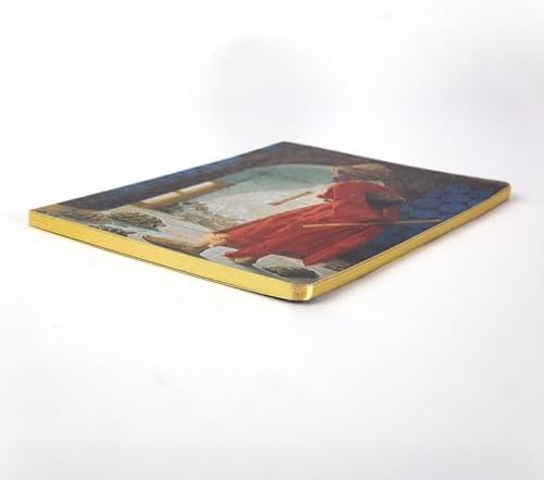 Kaplumbağa Terbiyecisi, Hamdi Bey 1906, Defter VII, Çizgisiz, 96 Sayfa, İplik Dikiş, Esnek Kapak, Yaldızlı Oval Kenar, Tuval Doku, 90 gram, Fildişi Renk, 14,8x21x1cm