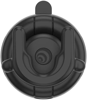 PopSockets PopMount gösterge paneli, ön cam ve yazı masaları için - siyah