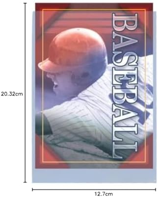 Ultra PRO - 100 Adet Yumuşak Kart Kılıfı 2-5/8" X 3-5/8" - Değerli Spor Kartlarınızı, Oyun Kartlarınızı ve Ticaret Kartlarınızı Ultra Şeffaf Kart Kılıflarında Koruyun