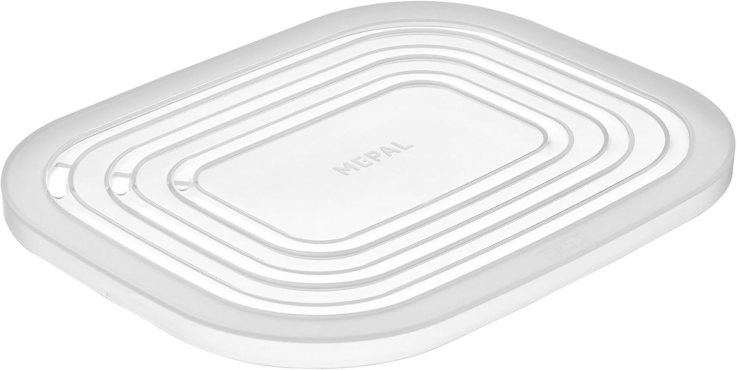 - Cirqula mikrodalga kapağı dikdörtgen - Mepal's Cirqula saklama kabı için ısıya dayanıklı kapak - şeffaf kapak mikrodalga fırına uygundur ve bulaşık makinesinde yıkanabilir