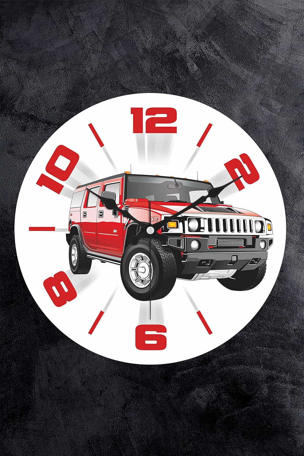 25 Cm Dekoratif Plastik Cam Bombeli Çocuk Odası Duvar Saati