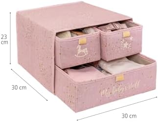 Pazar Kapısı Baby 3 Bölmeli Katlanabilir Çekmece - Bebek Odası Organizeri