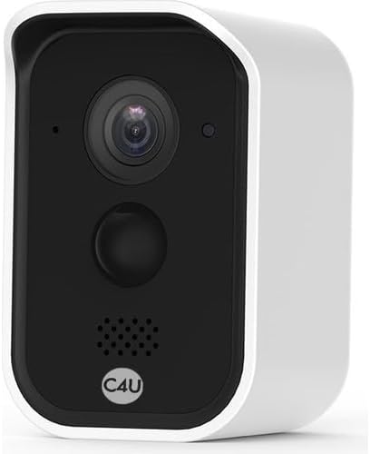 4U Dış Mekan için Akıllı Güvenlik Kamerası Kızılötesi Gece Görüşlü IP Kamera HD 1080p, IP65 Suya ve Toza Dayanıklılık, 803RTD