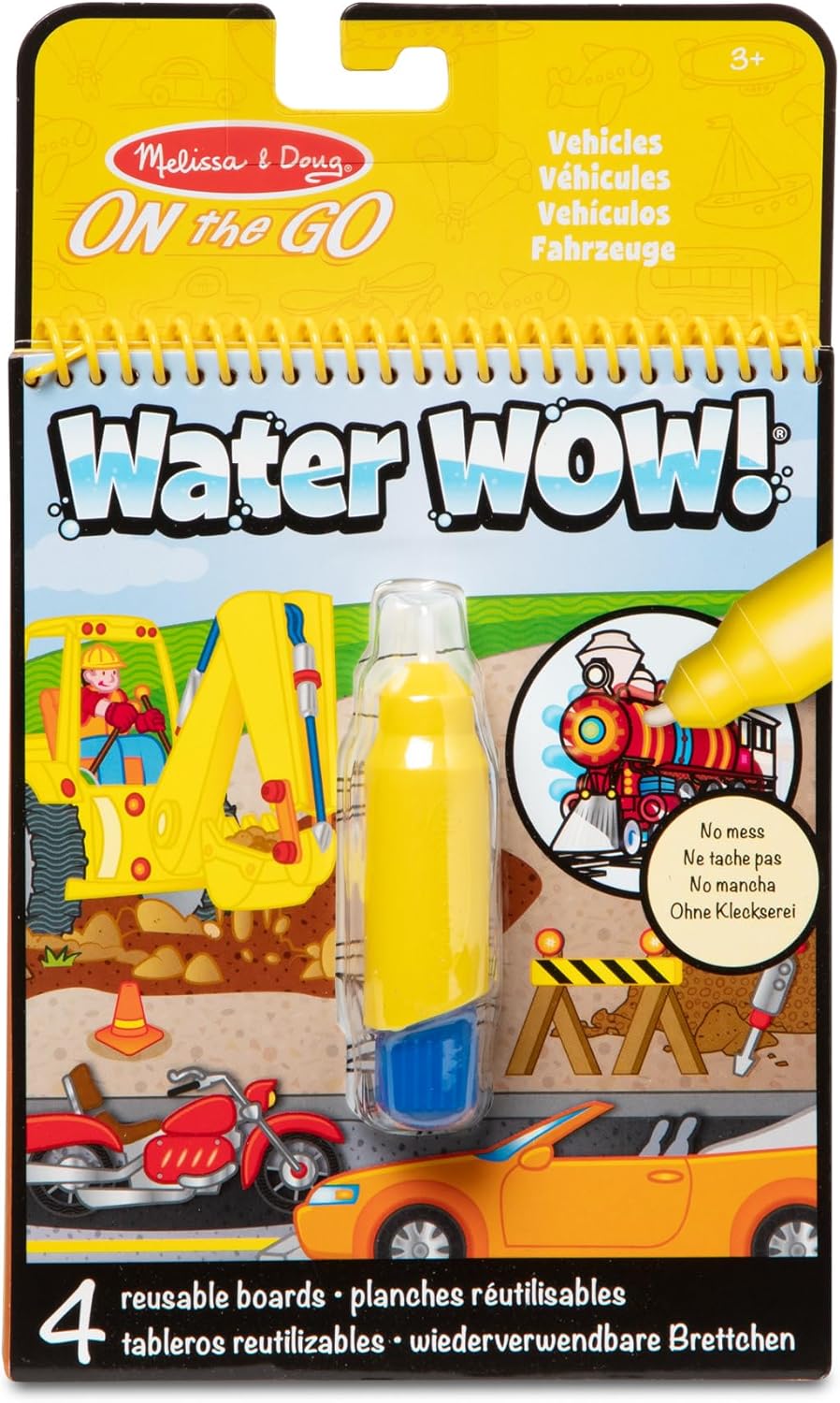& Doug Water Wow Su Ile Boyama Kitabı Araçlar (15375)