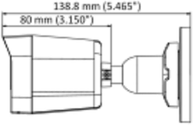AHD KAMERA IR BULLET 2MP 3.6MM HIKVISION DS-2CE16D0T-EXIPF