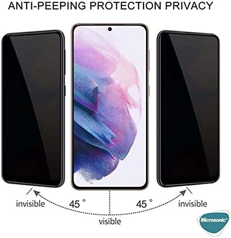 10 Privacy 5D Gizlilik Filtreli Cam Ekran Koruyucu Siyah [ 10 ile Uyumlu Ekran Koruyucu]