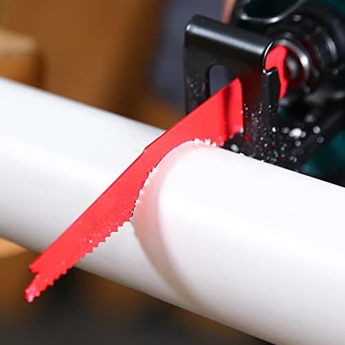 FOR BETTER LIFE Pistonlu Testere Bıçakları, 32 ADET Ahşap ve Metal Kesme Testere Bıçağı, Organizatör Kılıflı