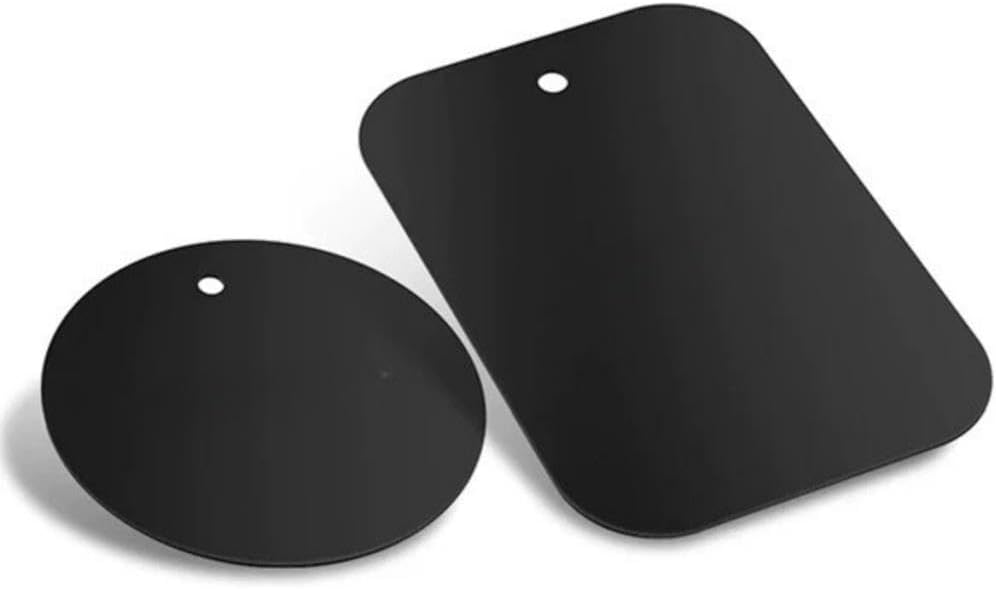 0.4mm 2 Adet Set Ultra İnce Yapışkanlı Metal Mıknatıs, 3M Hafif Tüm Telefonlara Uyumlu Mıknatıs