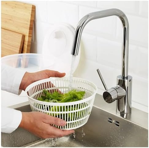 uppfylld salata kurutucu, beyaz