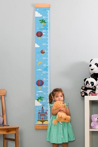 Çocuk Odası Masal Dünyası Duvar Boy Ölçme Cetveli 170x20 cm