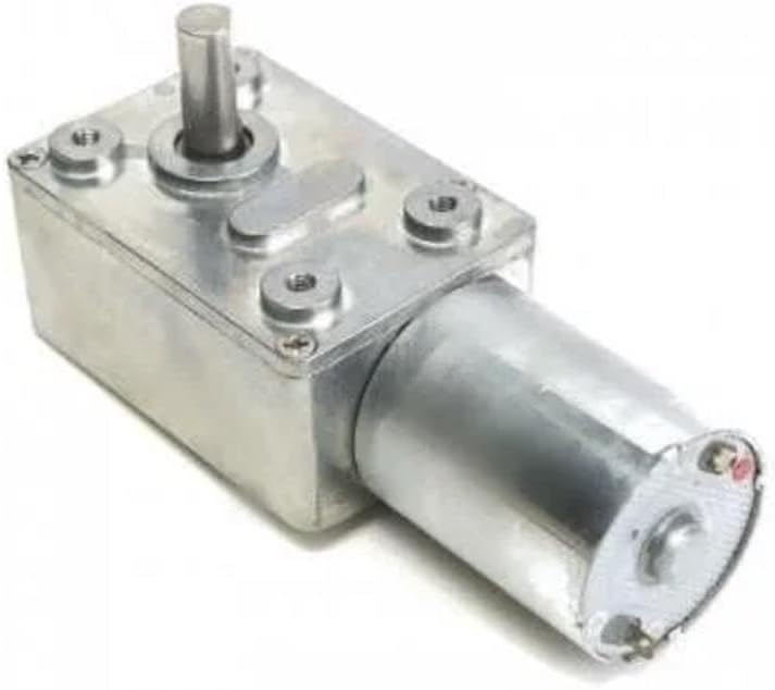 12V 10 RPM L Redüktörlü DC Motor