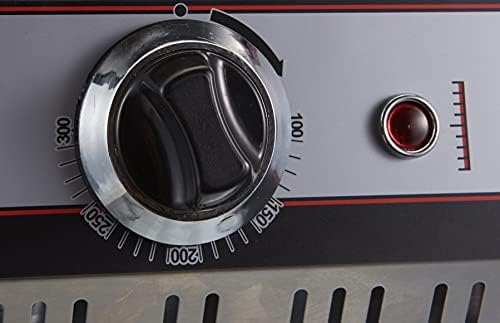 R61 Döküm Izgara, Elektrikli, 30 Cm, Gri, Paslanmaz Çelik