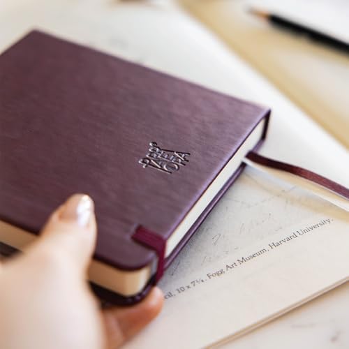 12x12 cm Sert Kapak 80 Yaprak 140 gr. Eskiz Defteri - Book - Bordo