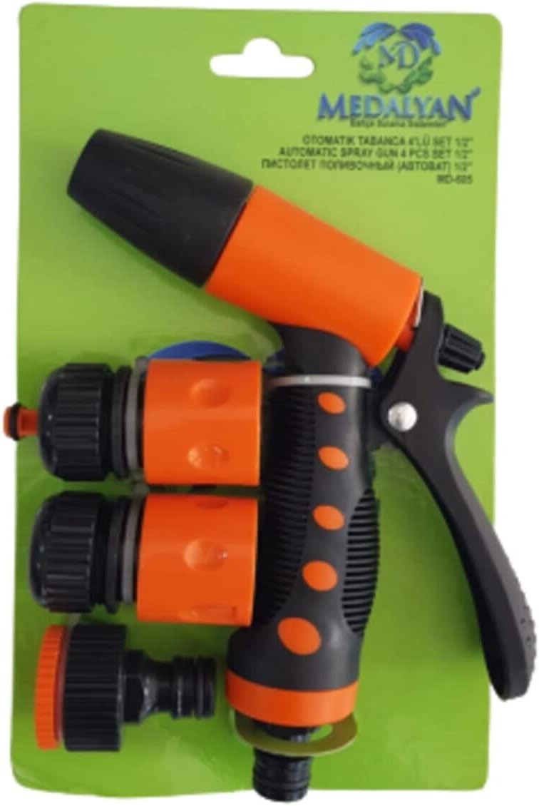 Medalyan Bahçe Sulama Sistemleri Otomatik Tabanca 4'lü Set