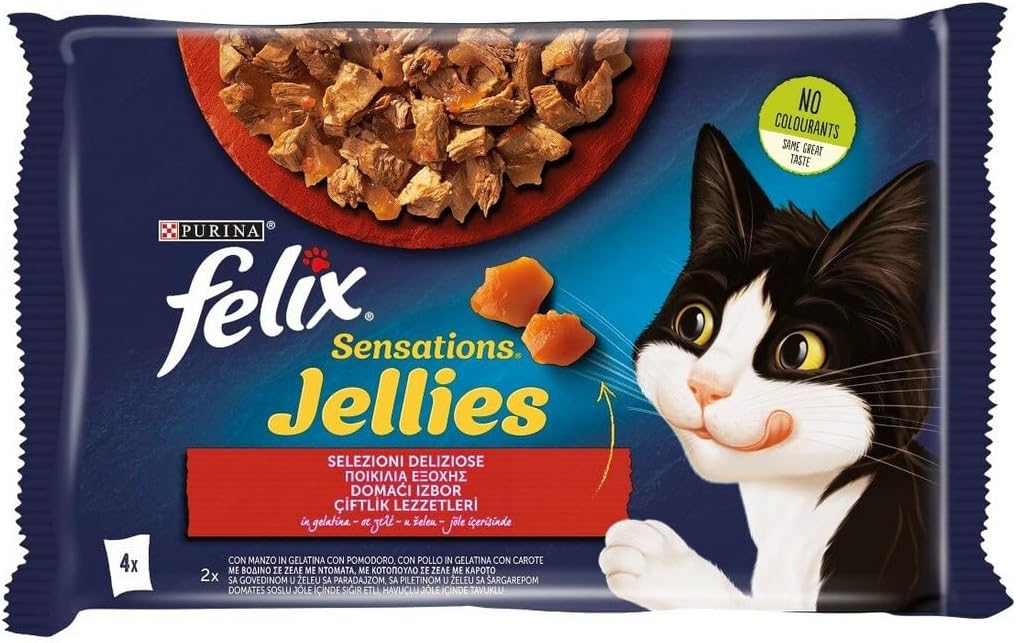 Felix Jellies Karışık 4x85 g