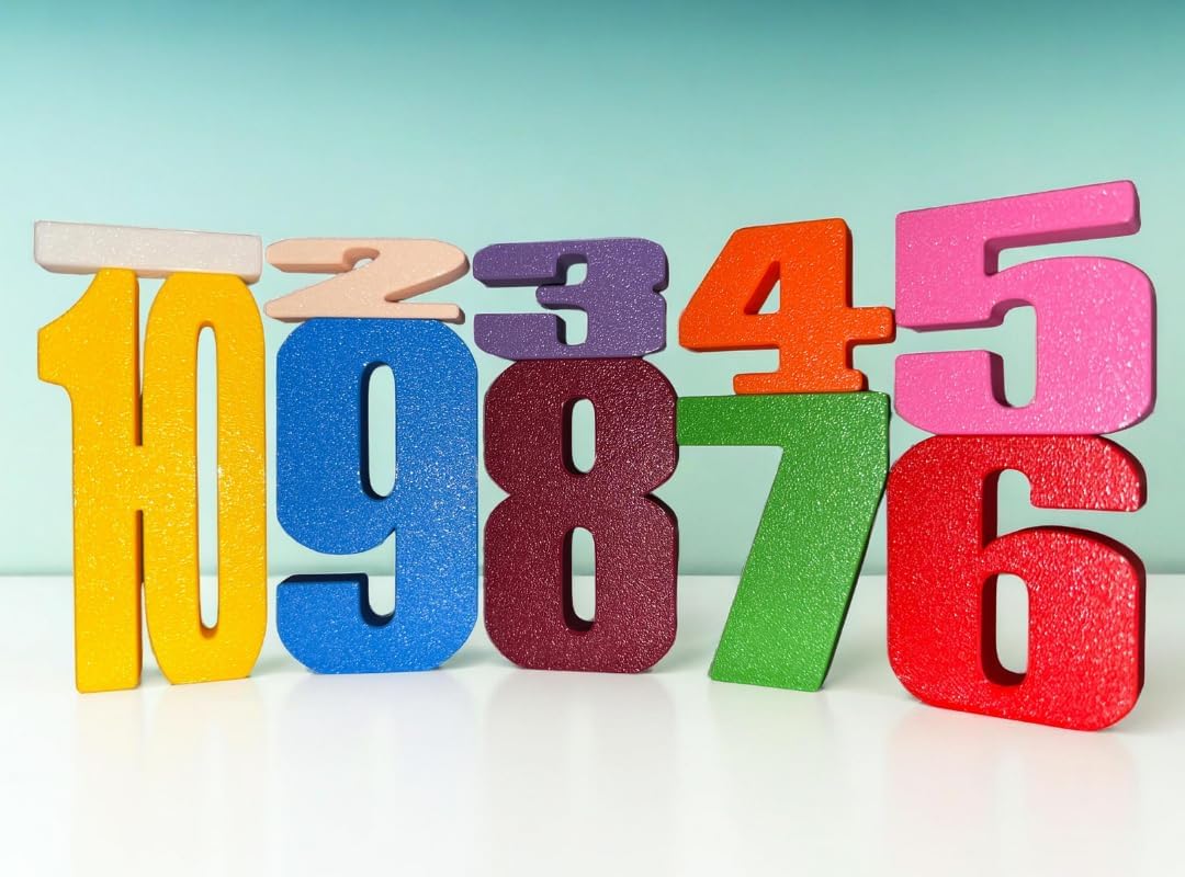 Sayı Blokları - Matematik Toplama Blokları - Eğitici Oyuncak Seti