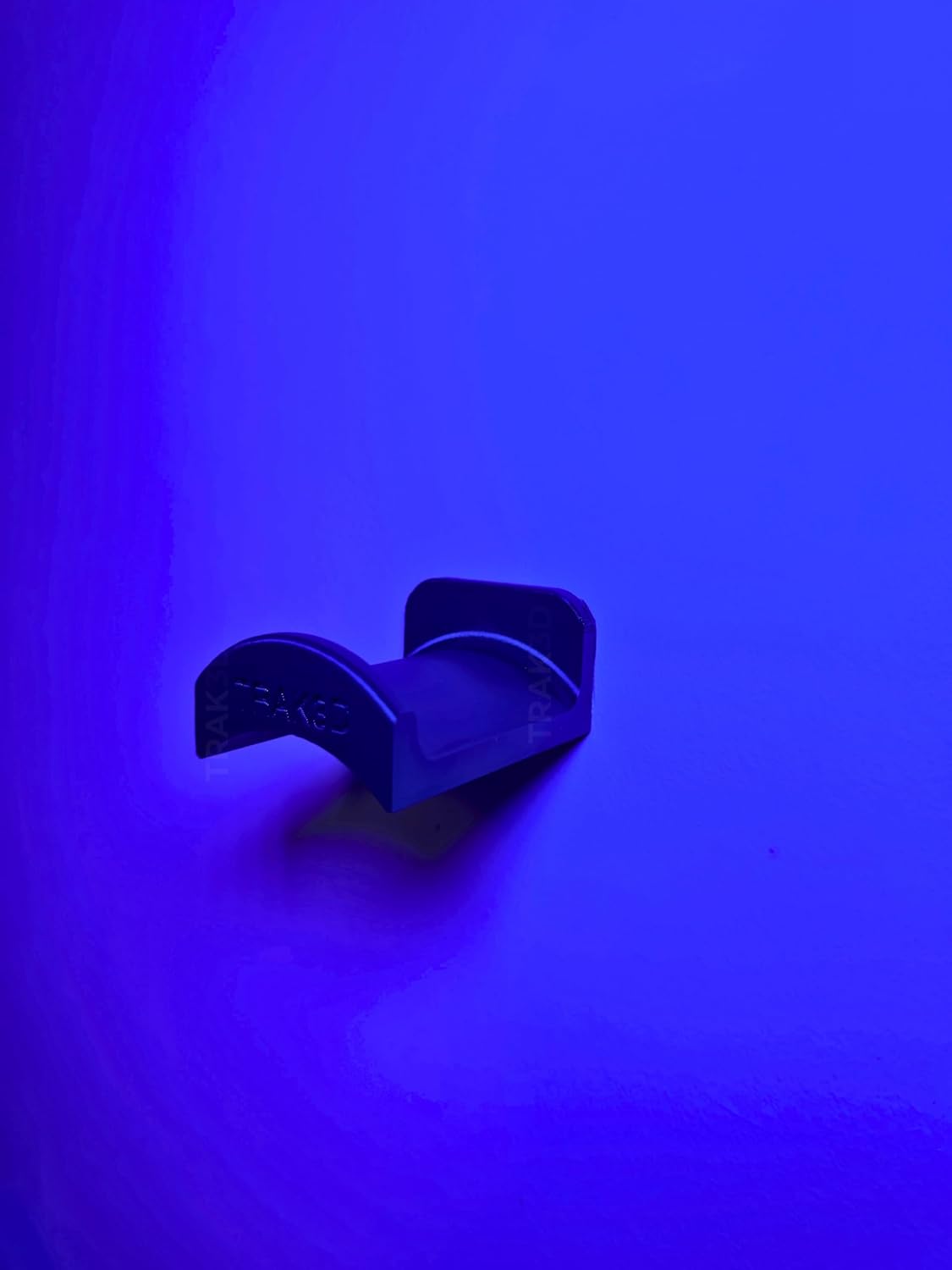 TRAK3D Yapışkanlı Kulaklık Standı - Kulaklık Tutucu Siyah