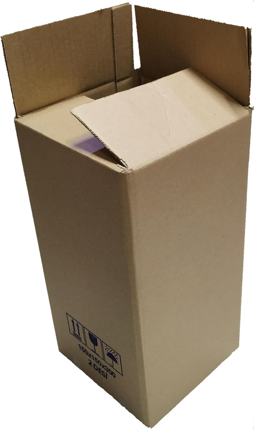 2 Desi Çift Oluklu Karton Koli 15x15x30 cm 20 Adet