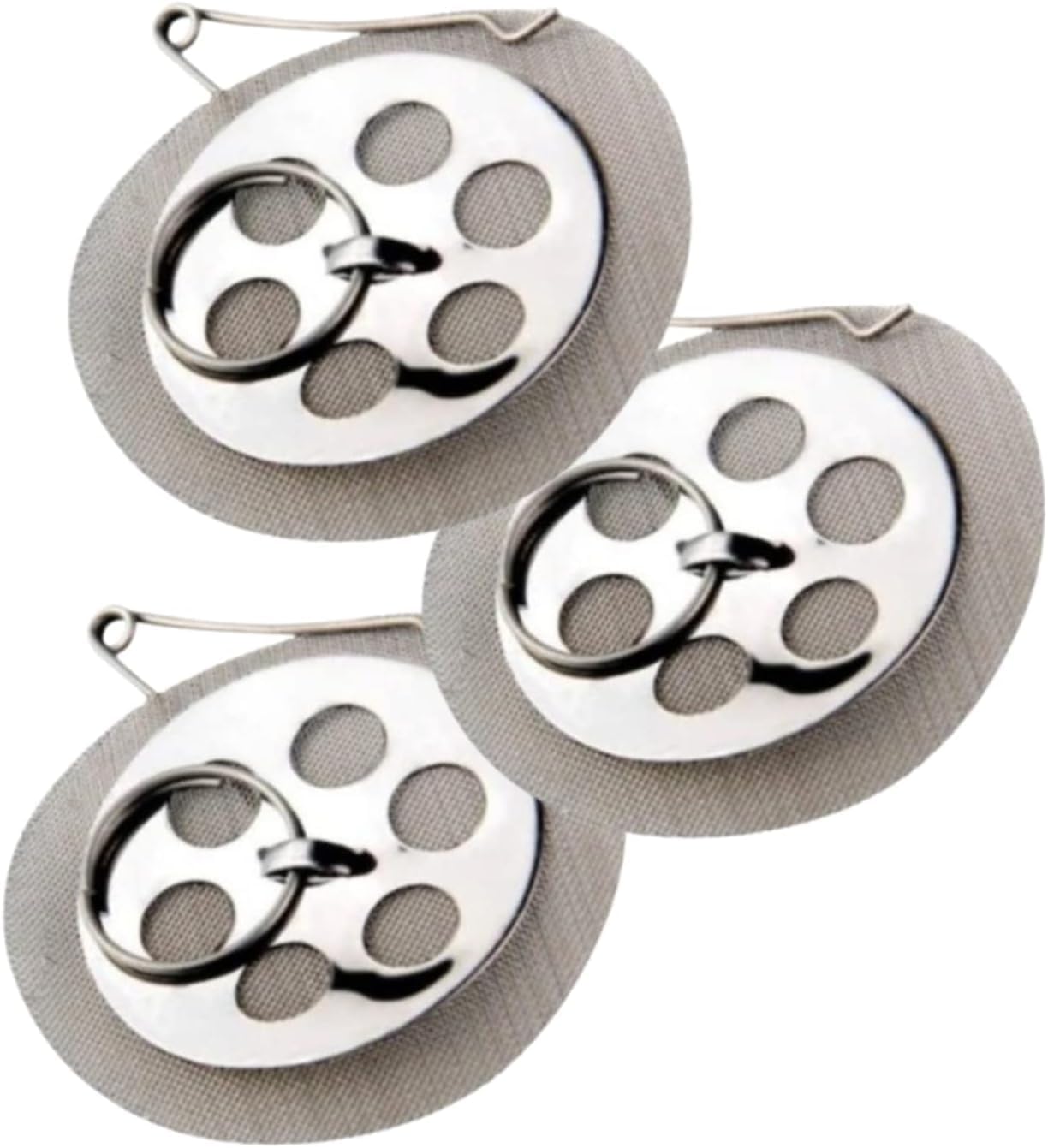 Çay Demleme Süzgeci, 3'lü Set, Demlik İçi Sök-Tak Süzgeç, Uyumlu