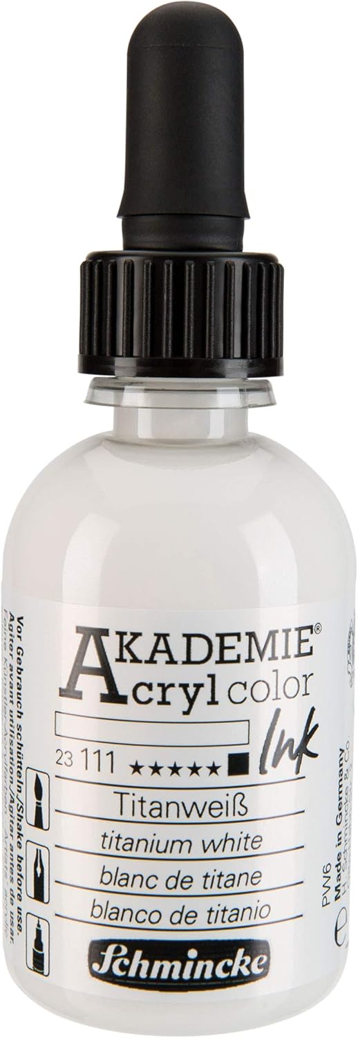 Akademie Akrilik Mürekkep 50 ml 111 Titanium