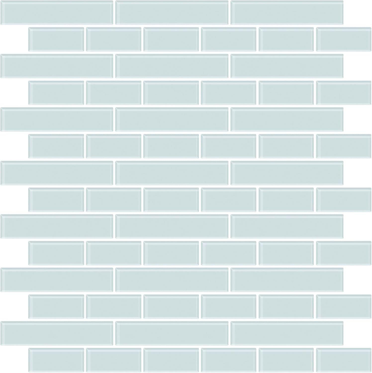 NH2361 Sea Glass tabakalar ve sürücü düet fayans, mavi