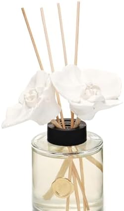 200 ml Seramik Taş Bambu Çubuklu Oud Vanilya Oda Kokusu