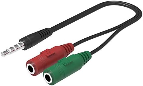 4745 3.5mm Kulaklık Mikrofon Ayırıcı Çoklayıcı Switch Splitter