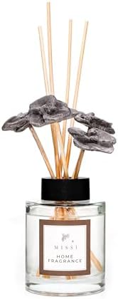 100 ml Gri Orkide Taş Bambu Çubuklu Vanilya Oda Kokusu