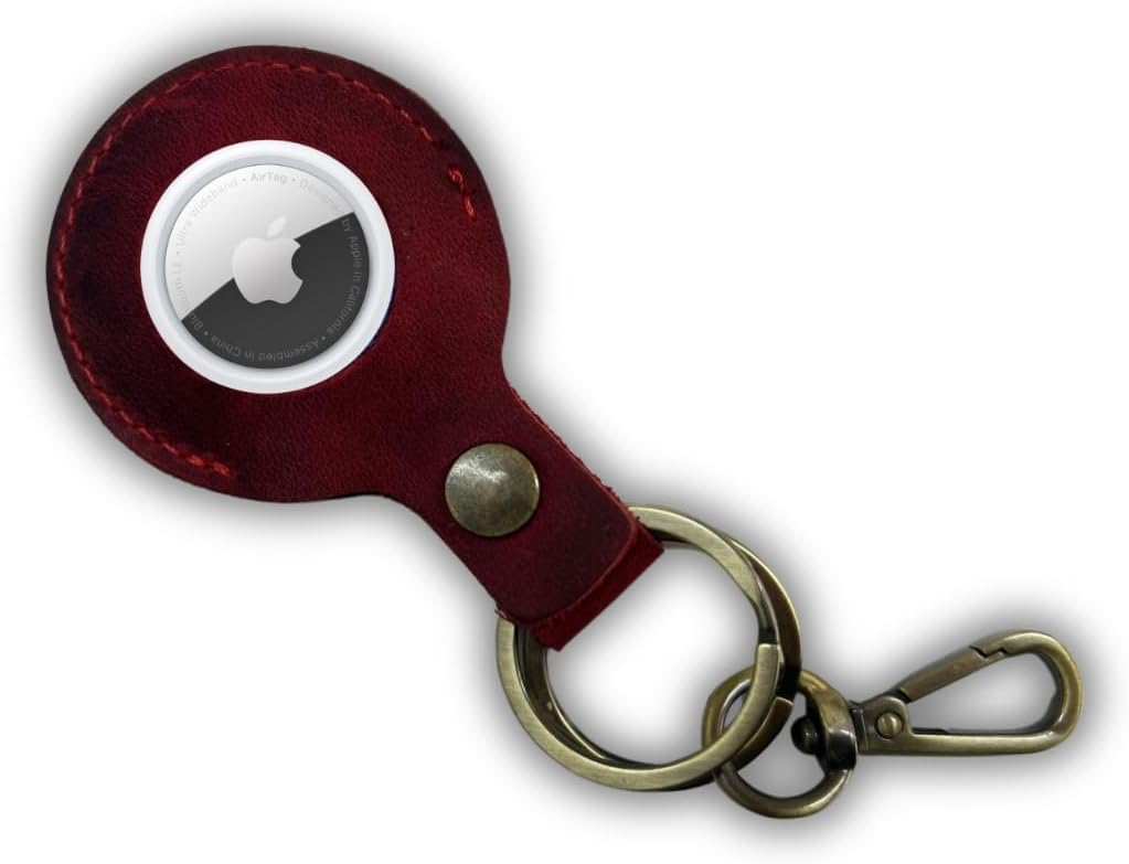 AirTag Deri Anahtarlık, Haiki Gerçek Deri, Anahtarlık Deri