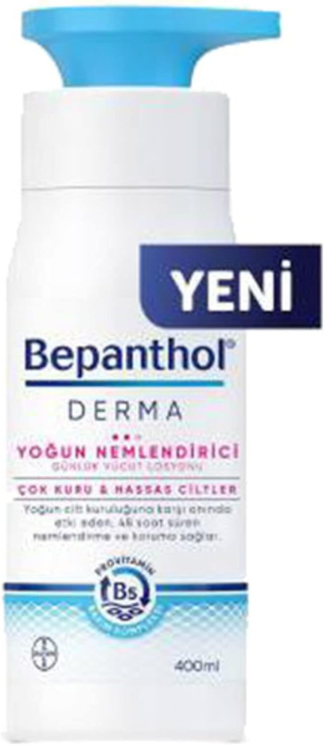 Bepanthol Derma Yoğun Nemlendirici Günlük Vücut Losyonu (400 ml)