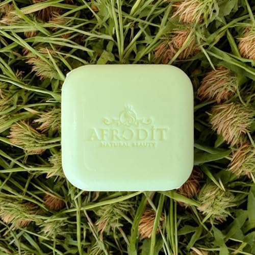 Afrodit Natural Beauty Kükürtlü İyotlu Sabun, Tüm Cilt Tipleri İçin, 100 gr/Soap with Iodine Sulphurous, For All Skin Types