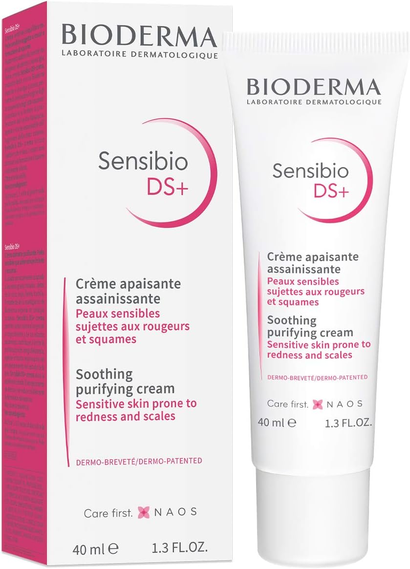 Bioderma Sensibio DS+ Cream Hassas Ciltler için Yağlı Pullanma ve Kızarıklık Karşıtı Yatıştırıcı Bakım Kremi 40 Ml