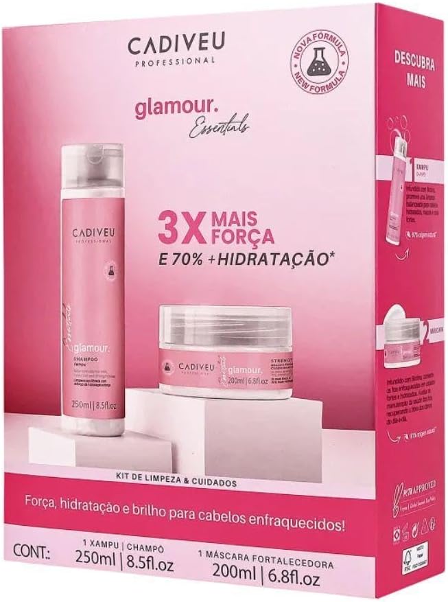 CADIVEU PROFESSIONAL Essentials Glamour Homecare Kit