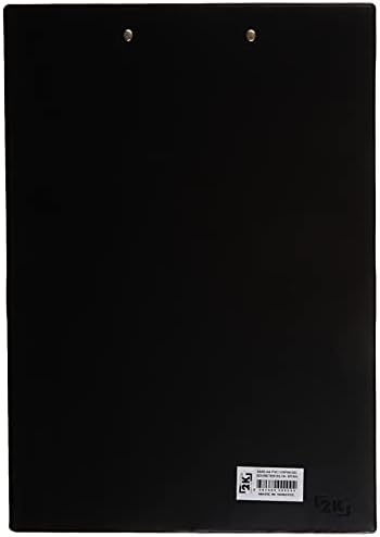 2K 444S A4 Pvc Kapaksız Sekreter Tablası, Siyah