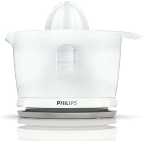 Daily Citrus Press Sıkacağı - 500 ml Sürahi, Otomatik Ters Dönüş, Kablo Saklama İmkanıyla Kompakt, Bulaşık Makinesinde Yıkanabilir, Damlama Önleyici Ağız, BPA İçermez (HR2738/00)