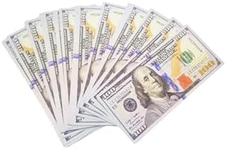 POP KONSOL Düğün Parası Sahte Para 200 Adet Şaka Oyun Parası 100 Dolar PP191104