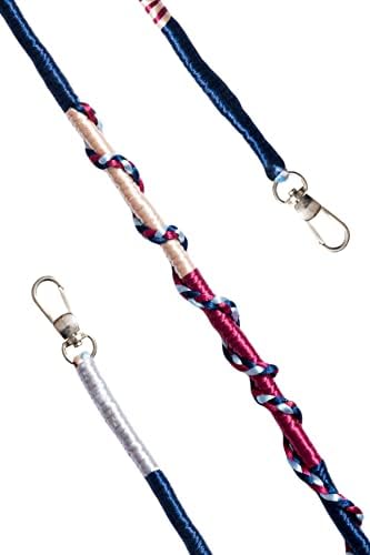 Rengarenk 110 Cm El Örgüsü Telefon ve Çanta Askısı (Renkli)