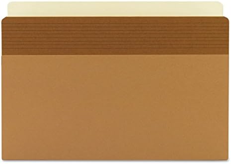 Easy Grip® dosya cebi, düz kesim tablet, 3 – 1/2 inç genişletme, yasal ölçü, ters düşme, kutu başına 25 (73210)