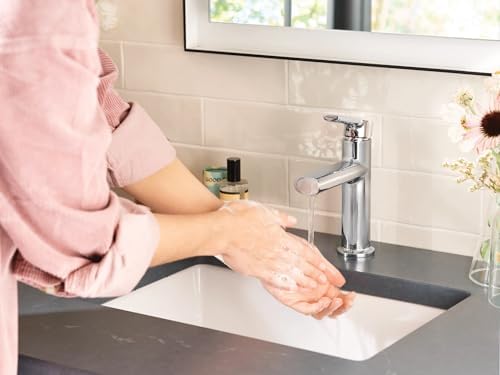 84794 Meena Tek Saplı Lavabo Bataryası, Krom