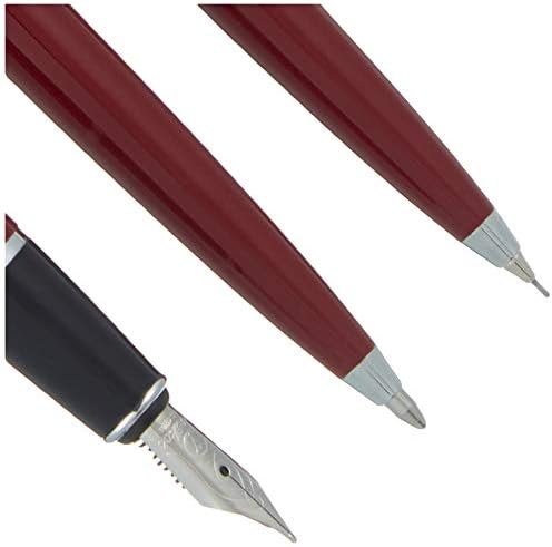 Metropolis 78 Dolma Kalemtükenmez Kalemversatil Kalem Takım Bordo