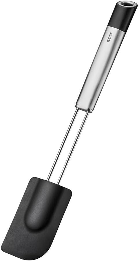 29214 Primeline hamur spatulası, silikon, bulaşık makinesinde yıkanabilir, 250 dereceye kadar ısıya dayanıklı