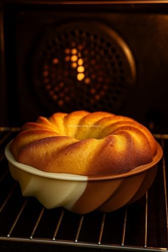 İkili Silikon Kek Kalıbı Spiral ve Yuvarlak Model Yapışmaz Dayanıklı Yumuşak Silikon Pasta ve Kek Kalıbı Seti Kolay Temizlenen Dayanıklı Fırın Kalıbı Muffin Tatlı Pişirme Kalıbı