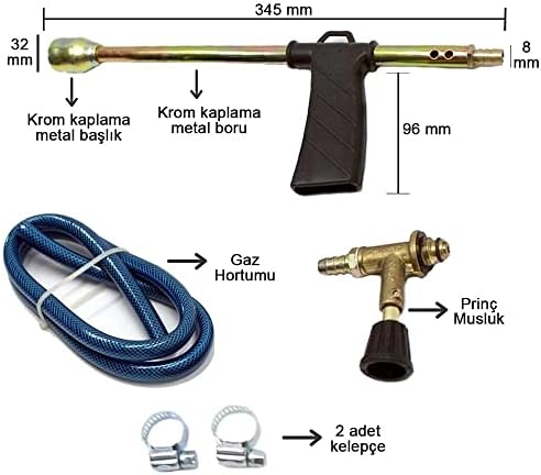 > YAPI MARKET Vakumlu Yak-Yak Pürmüz Şalama Takım Set