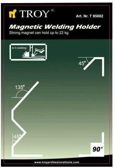 95002 Mıknatıslı Kaynak Tutucu, 22kg Kırmızı